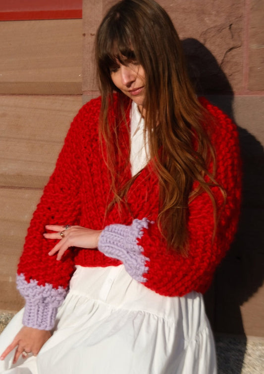 DIY Cuffs Cardigan + Sweater