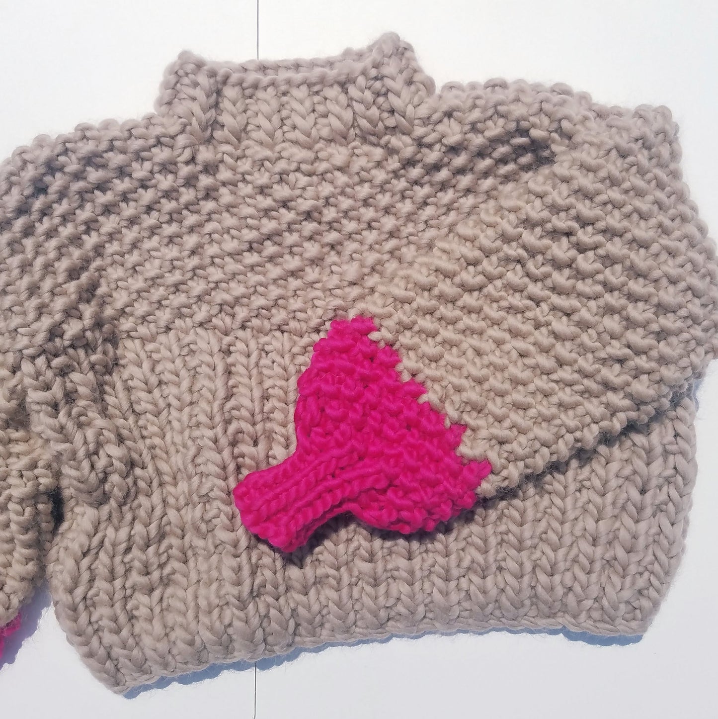 Cuffed Cutie Sweater (choose your own colors)