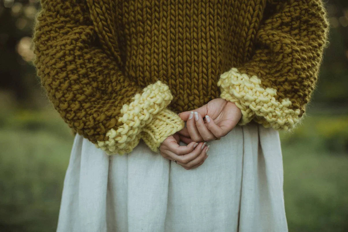 Cuffed Cuite Cardigan Magenta+ Pink Lemonade