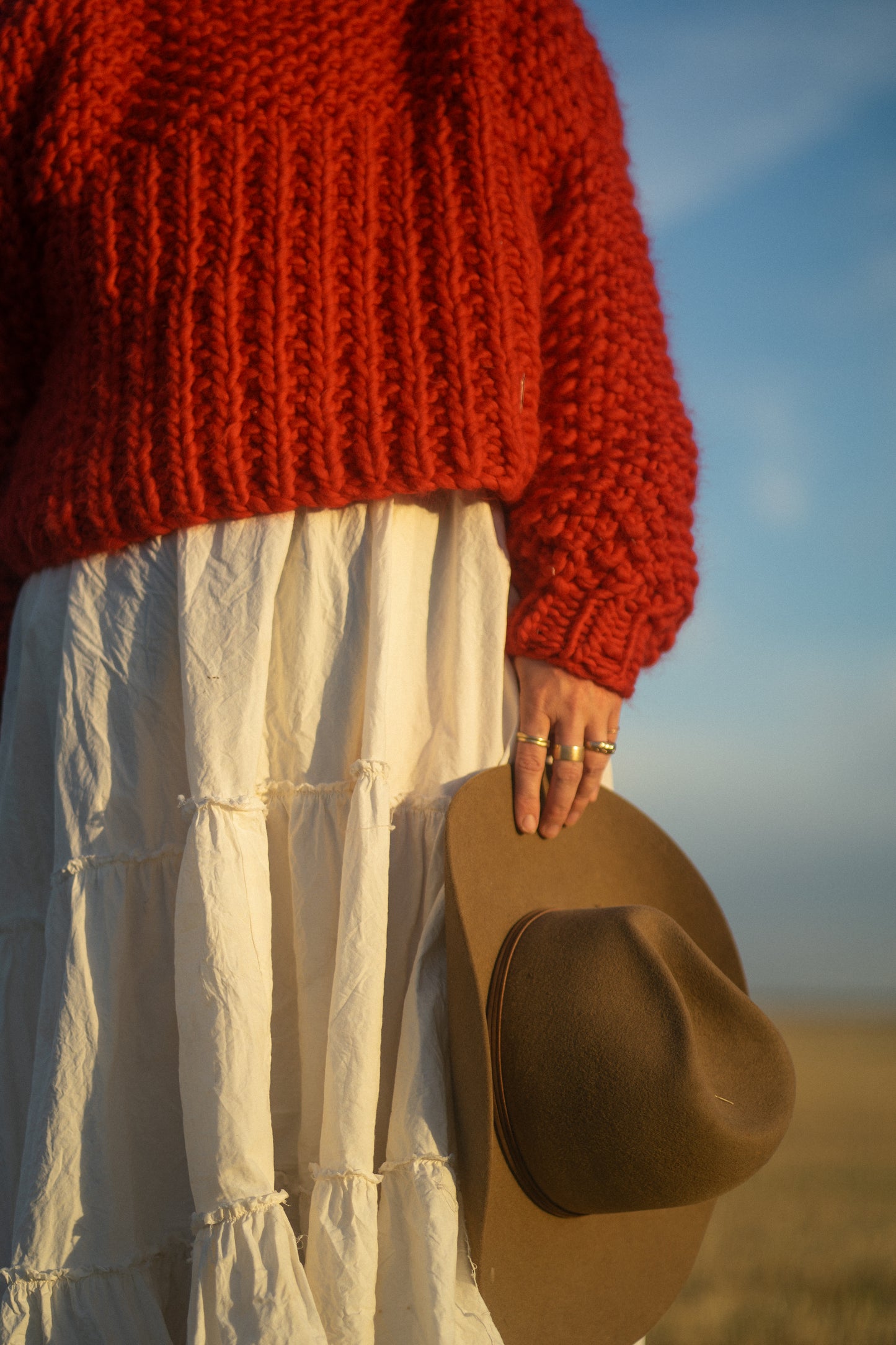 Everyday Sweater in Red