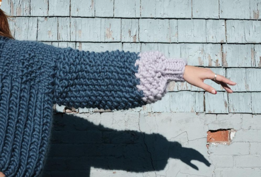 Cuffed Cuite Cardigan Magenta+ Pink Lemonade