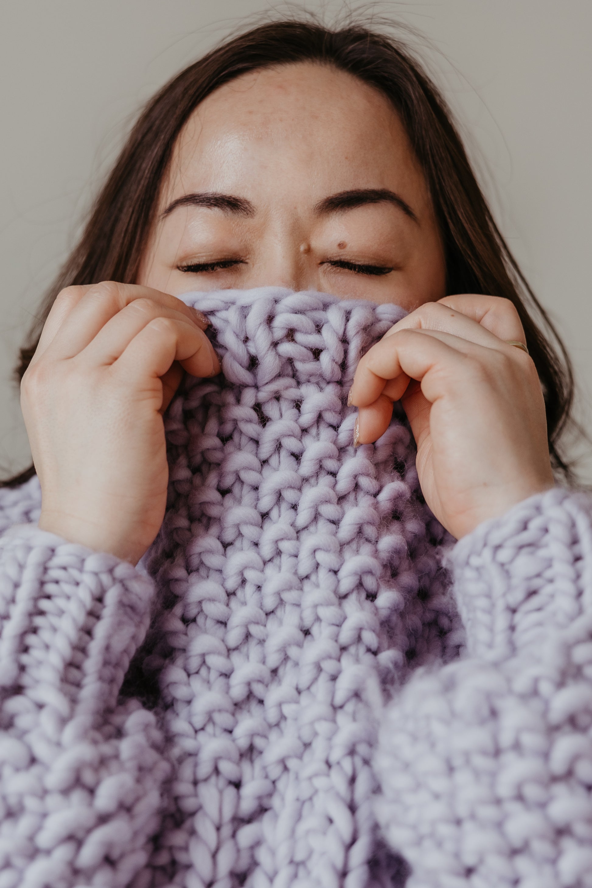 Everyday Sweater in Lilac